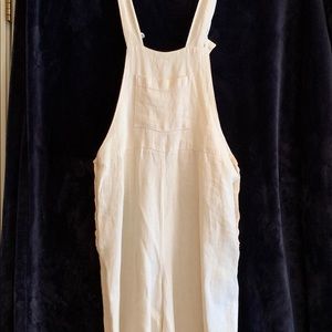 Women’s French linen overalls